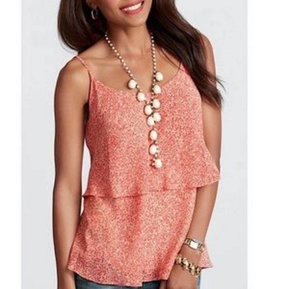 Cabi Floral Tank Blouse, Sz M, Excellent Condition
